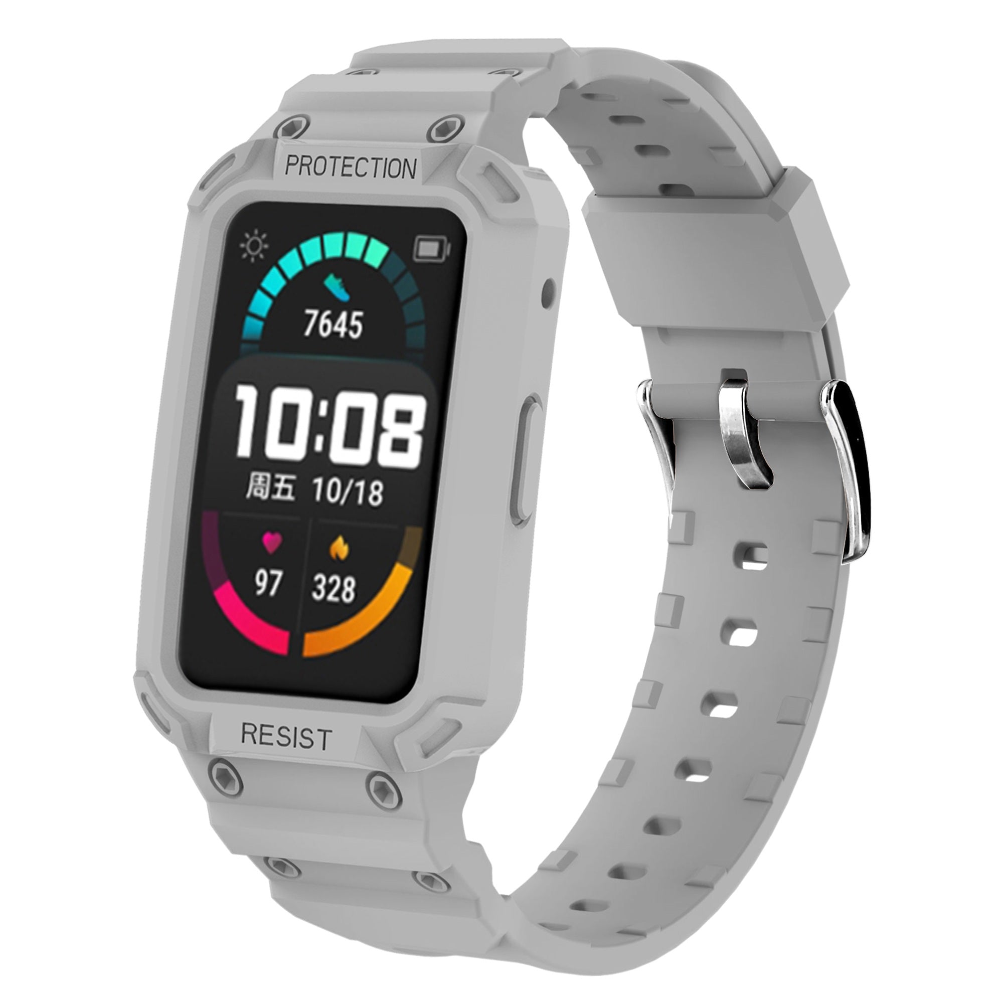For Huawei Watch Fit Honor Watch ES Soft TPU Watch Band Adjustable Wrist Strap Replacement + Watch Case For Huawei Watch Fit Honor Watch ES Soft TPU Watch Band Adjustable Wrist Strap Replacement + Watch Case
